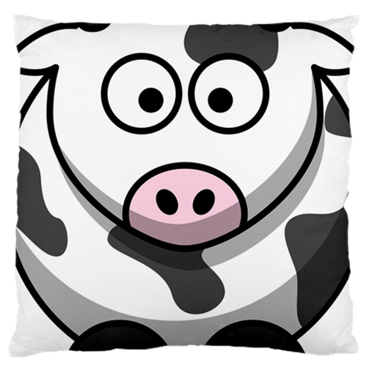 Cow Large Cushion Case (One Side)