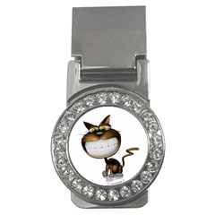 Funny Cat Money Clip (cz) by cutepetshop