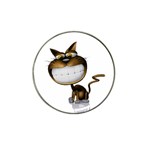 Funny Cat Golf Ball Marker (for Hat Clip) Front