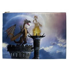 Dragon Land 2 Cosmetic Bag (xxl) by gatterwe