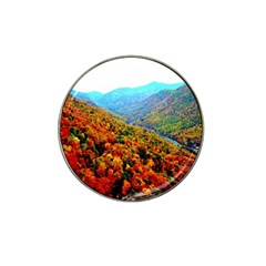 Through The Mountains Golf Ball Marker (for Hat Clip) by Majesticmountain