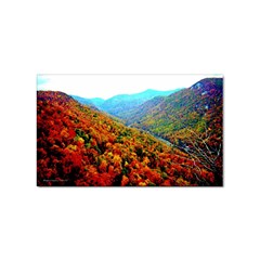 Through The Mountains Sticker 100 Pack (rectangle) by Majesticmountain