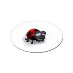 Lady Bird Sticker (Oval) Front