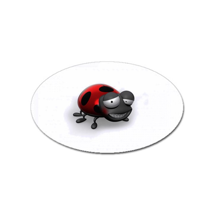 Lady Bird Sticker (Oval)