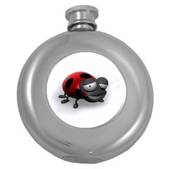 Lady Bird Hip Flask (round) by cutepetshop