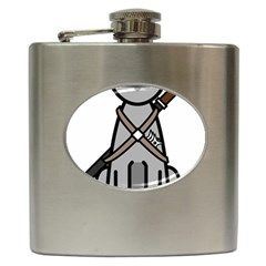 Ninja Cat Hip Flask