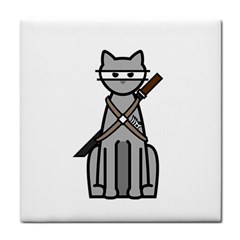 Ninja Cat Face Towel by cutepetshop