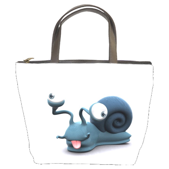 Funny Snail Bucket Bag