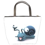 Funny Snail Bucket Bag Back