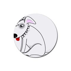 Pitbull Drink Coaster (round)