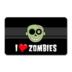 I Love Zombies Magnet (rectangular) by darksite