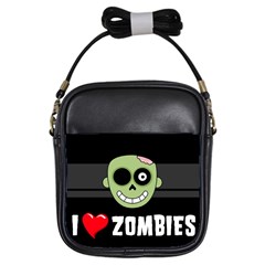 I Love Zombies Girl s Sling Bag