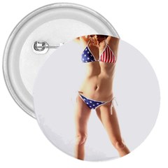 Usa Girl 3  Button by hlehnerer