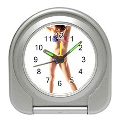 Usa Girl Desk Alarm Clock by hlehnerer