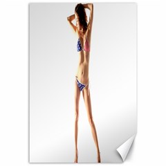 Usa Girl Canvas 24  X 36  (unframed) by hlehnerer