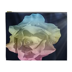 Unique Rose Cosmetic Bag (xl) by designsbyvee