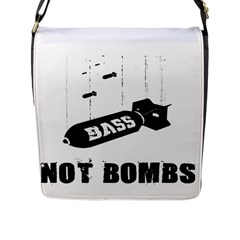 Bass2 Flap Closure Messenger Bag (large) by Lab80