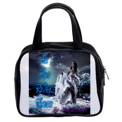 As The River Rises  Classic Handbag (two Sides) by AuthorPScott