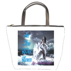 As The River Rises  Bucket Bag by AuthorPScott