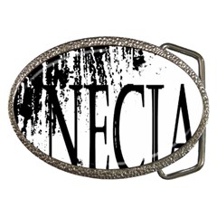 Logo Belt Buckle (oval)