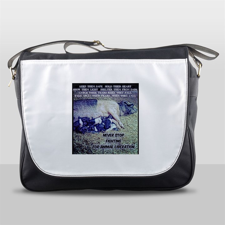 Animal Liberation Messenger Bag