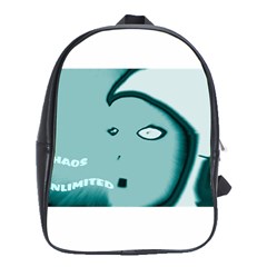 Khaosface7 School Bag (xl) by KhaosUnlimited