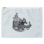 Petal Doodle Cosmetic Bag (XXL) Front