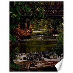 Creek Under The Bridge Canvas 12  X 16  (unframed) by designsbyvee