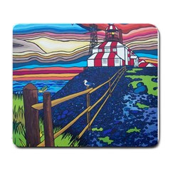 Cape Bonavista Lighthouse Large Mouse Pad (rectangle)