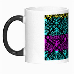 Cmyk Damask Flourish Pattern Morph Mug by DDesigns