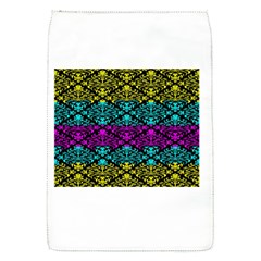 Cmyk Damask Flourish Pattern Removable Flap Cover (small)