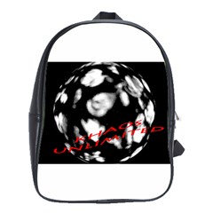 Planet Khaos  School Bag (large) by KhaosUnlimited