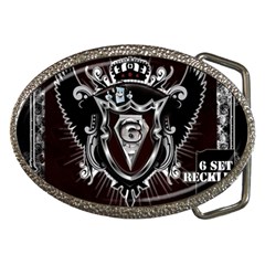 6 Set New Logo Belt Buckle (oval) by 6set