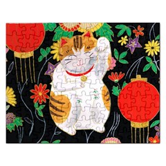 Maneki Neko Jigsaw Puzzle (Rectangle)