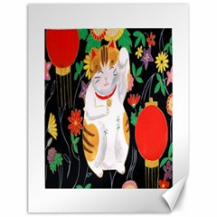 Maneki Neko Canvas 18  X 24  (unframed) by TabbyCatStudios