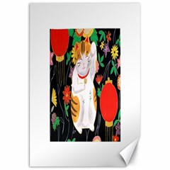 Maneki Neko Canvas 20  X 30  (unframed) by TabbyCatStudios