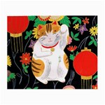 Maneki Neko Glasses Cloth (Small, Two Sided) Back