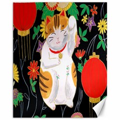 Maneki Neko Canvas 11  x 14  9 (Unframed)