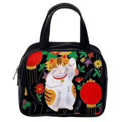 Maneki Neko Classic Handbag (One Side)