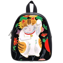 Maneki Neko School Bag (Small)