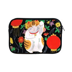 Maneki Neko Apple Ipad Mini Zipper Case by TabbyCatStudios