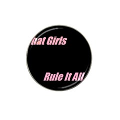 Petchatgirlsrule Golf Ball Marker (for Hat Clip) by Princessbabyj