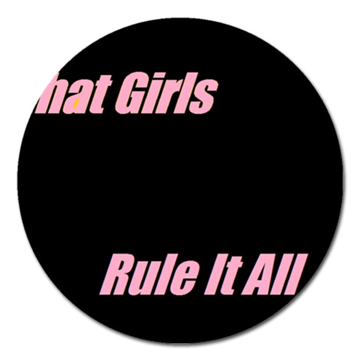 Petchatgirlsrule Magnet 5  (Round)