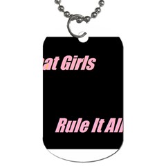 Petchatgirlsrule Dog Tag (two Sided) 