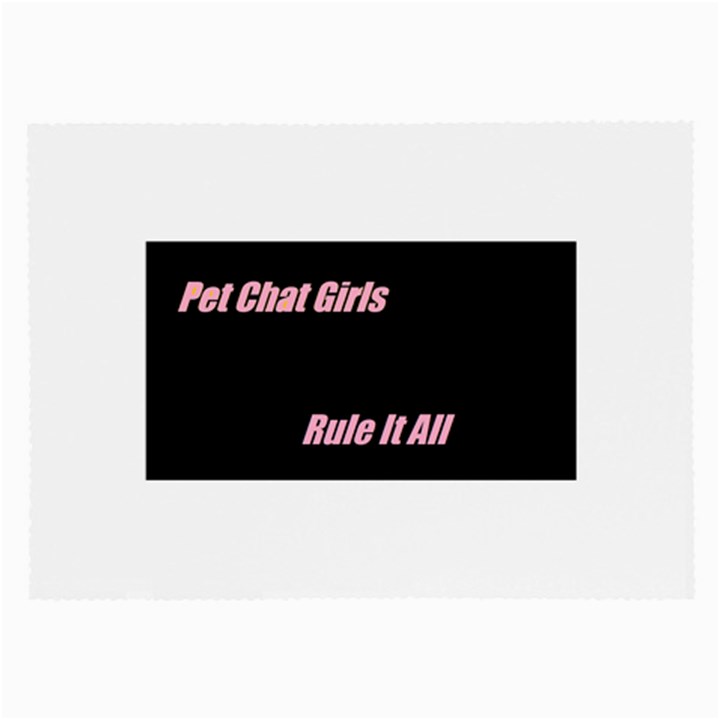 Petchatgirlsrule Glasses Cloth (Large, Two Sided)