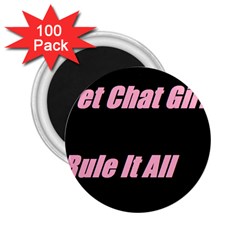 Petchatgirlsrule2 2 25  Button Magnet (100 Pack) by Princessbabyj