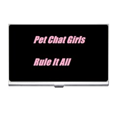 Petchatgirlsrule2 Business Card Holder