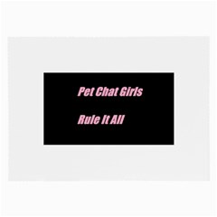 Petchatgirlsrule2 Glasses Cloth (large)