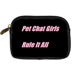 Petchatgirlsrule2 Digital Camera Leather Case