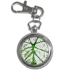 Leaf Patterns Key Chain & Watch